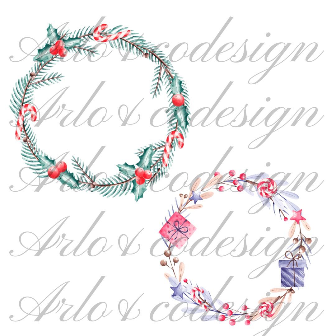 christmas-candy-frame-bundle-digital-download