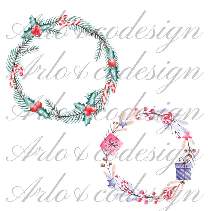 christmas-candy-frame-bundle-digital-download