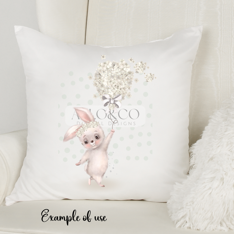 bunny-rabbit-with-beige-floral-balloon-digital-download