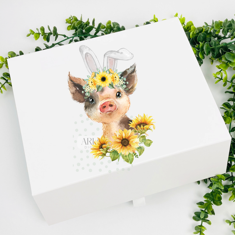 easter-baby-pig-with-bunny-ears-and-sunflowers-digital-download