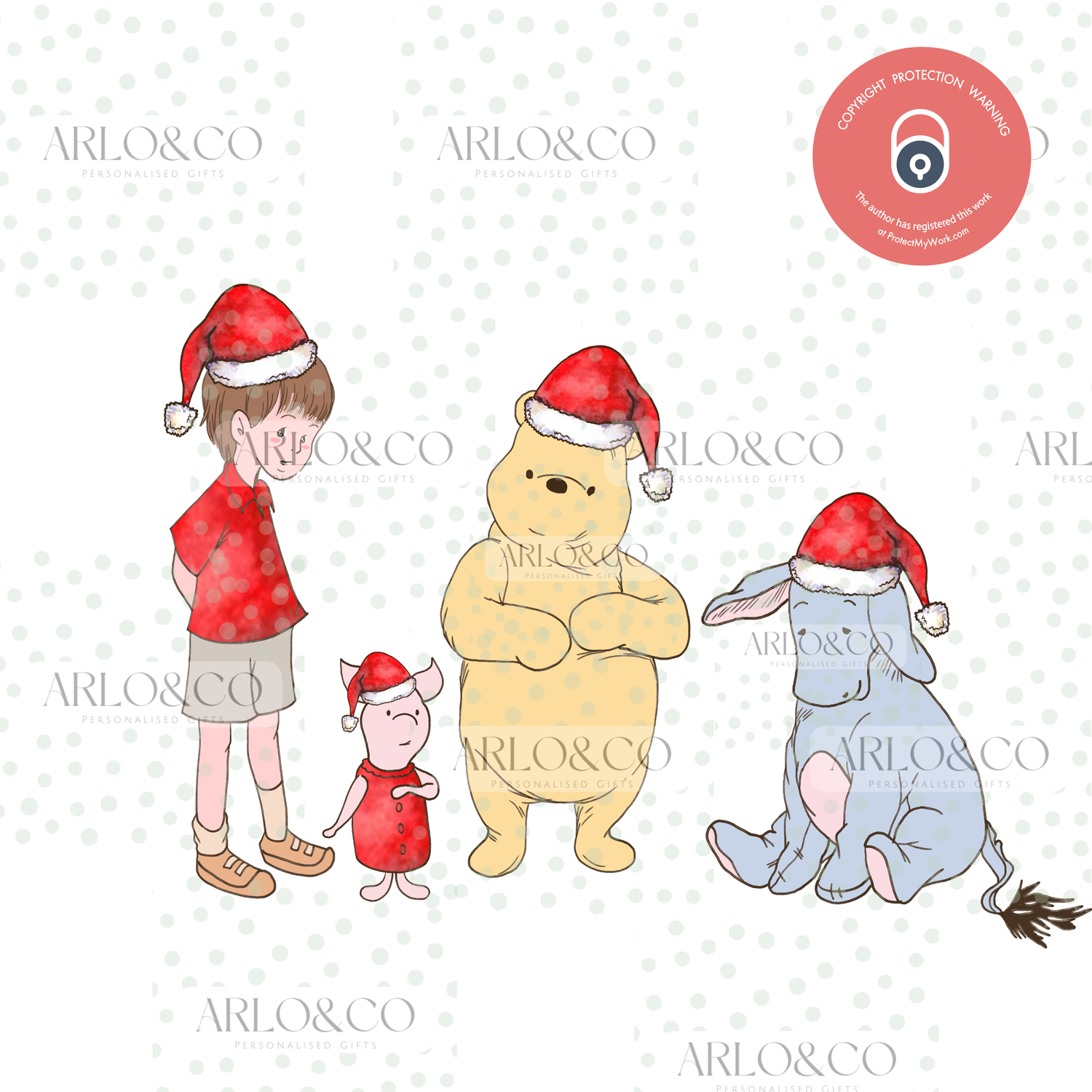classic-bear-friends-christmas-art-digital-download