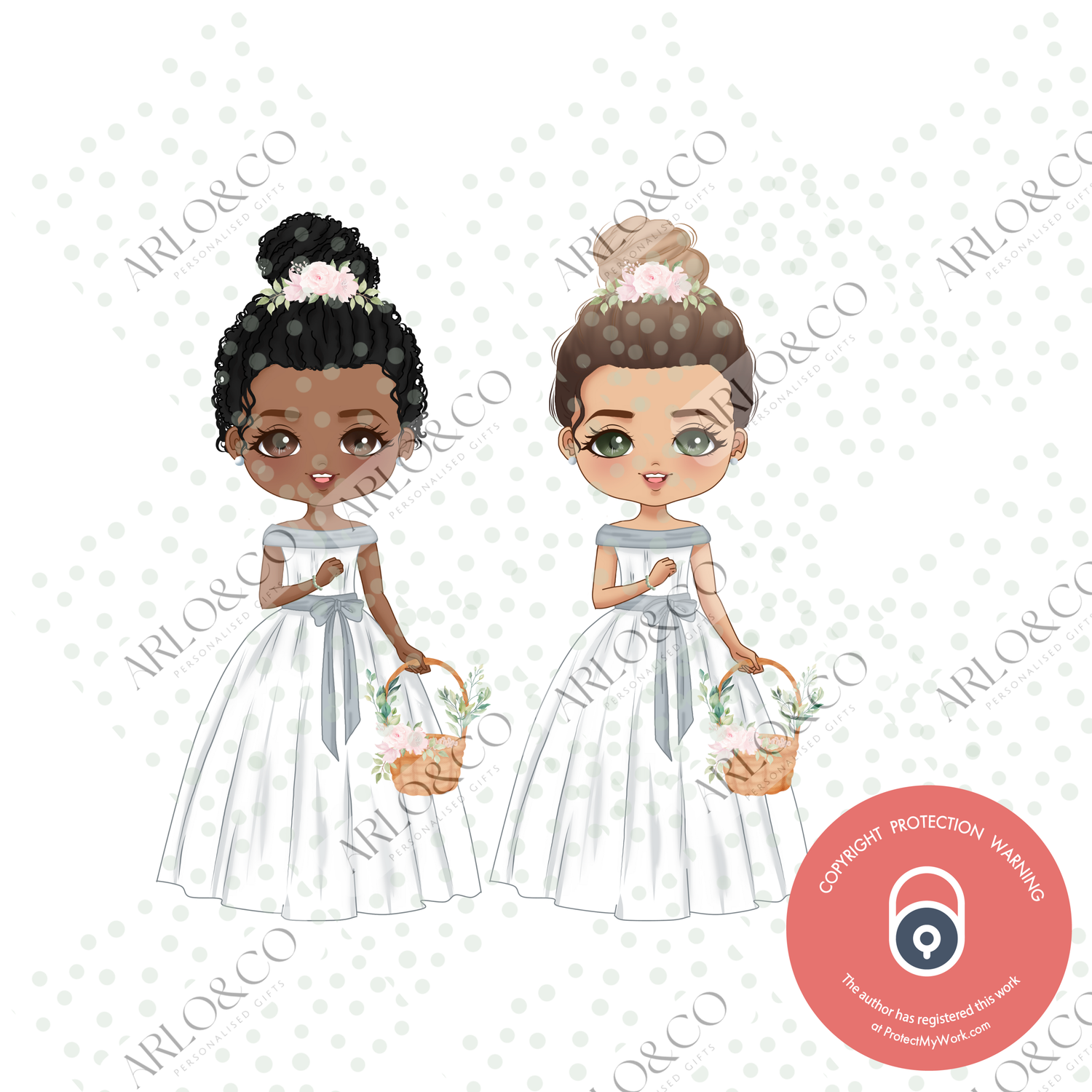 amelia-flower-girl-grey-white-theme-digital-download