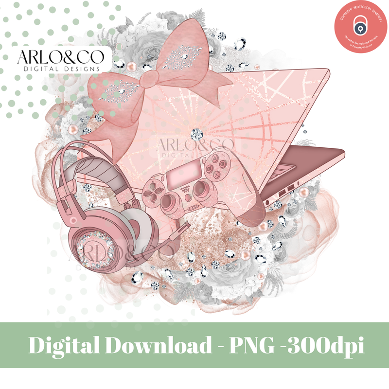 pink-diamante-bling-gamer-girl-digital-download
