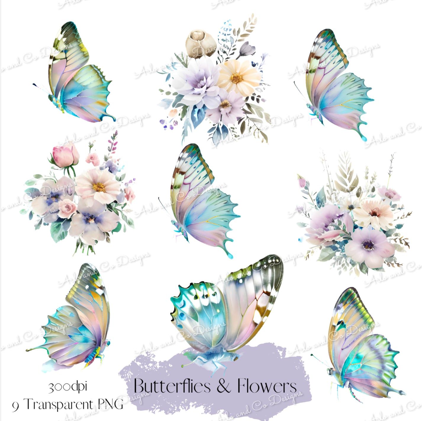 butterflies-and-flowers-digital-download