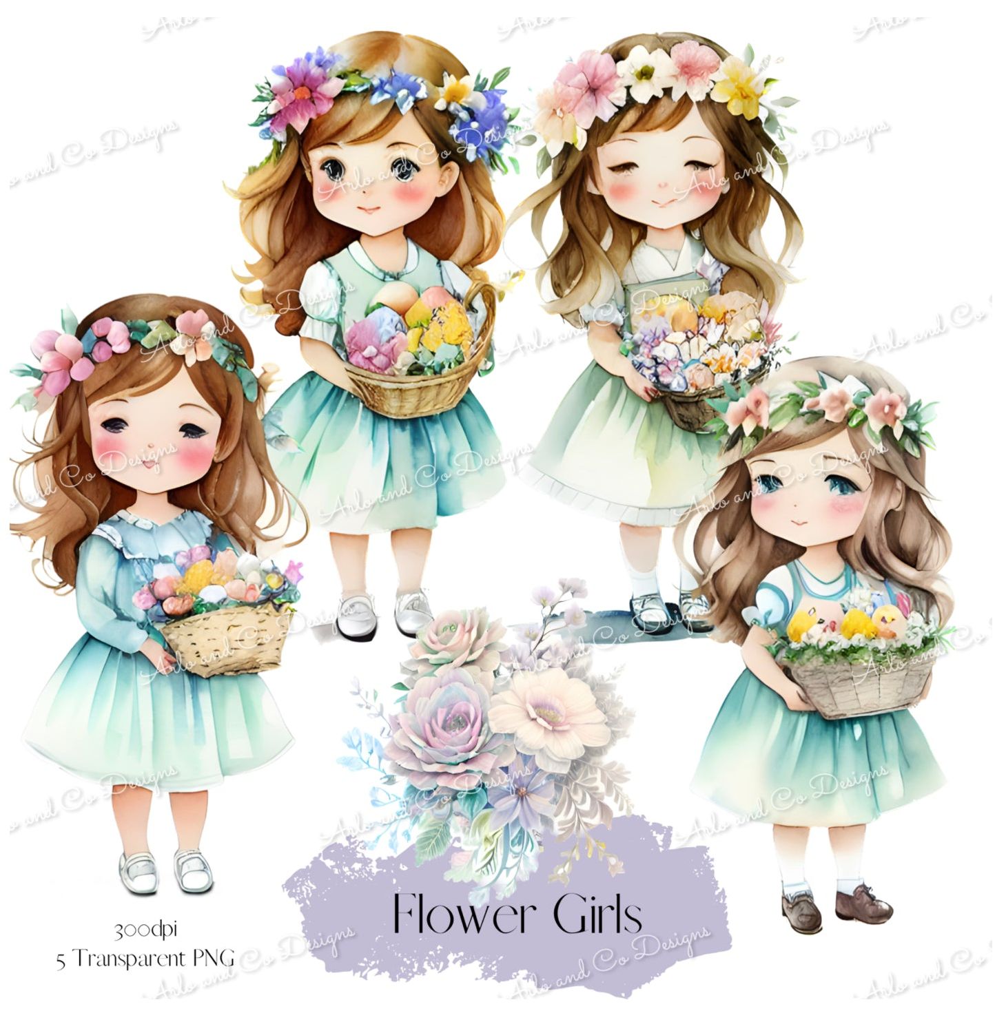 flower-girls-watercolour-digital-download-1