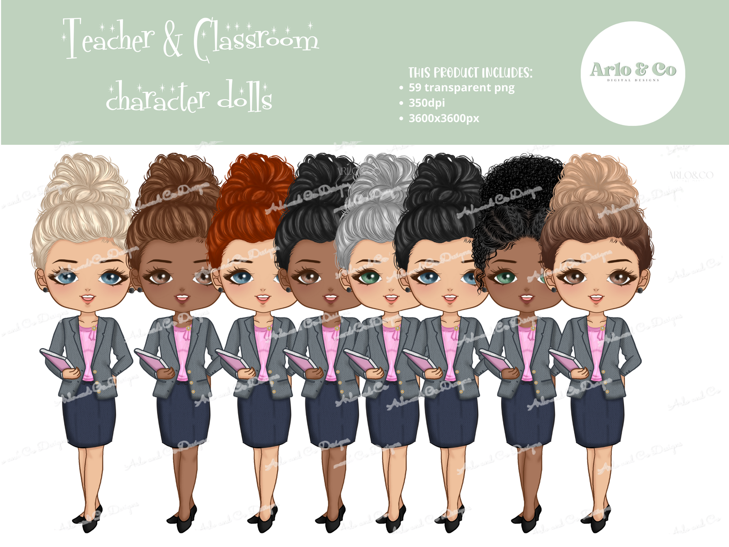 teacher-classroom-character-fashion-dolls-digital-download