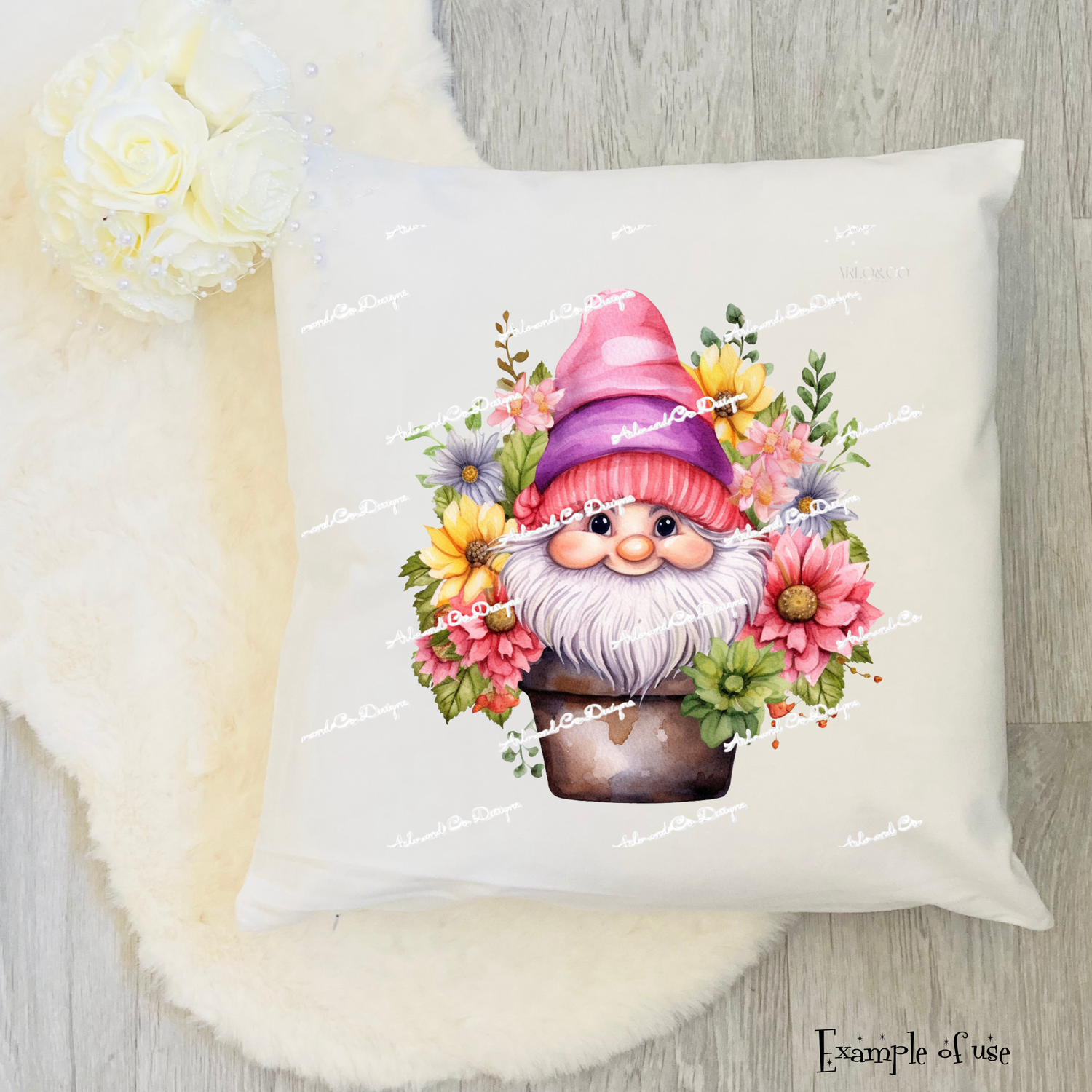 watercolour-flower-gnomes-digital-download