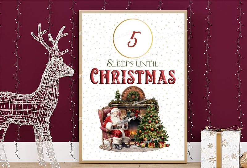vintage-santa-christmas-fireplace-countdown-to-christmas-digital-download
