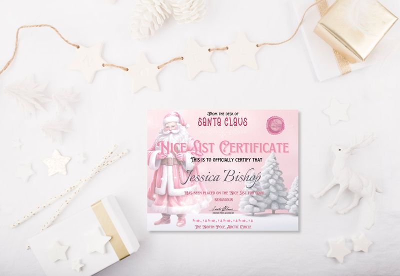 pink-santa-nice-list-certificates-and-letter-from-santa-set-pdf-digital-download