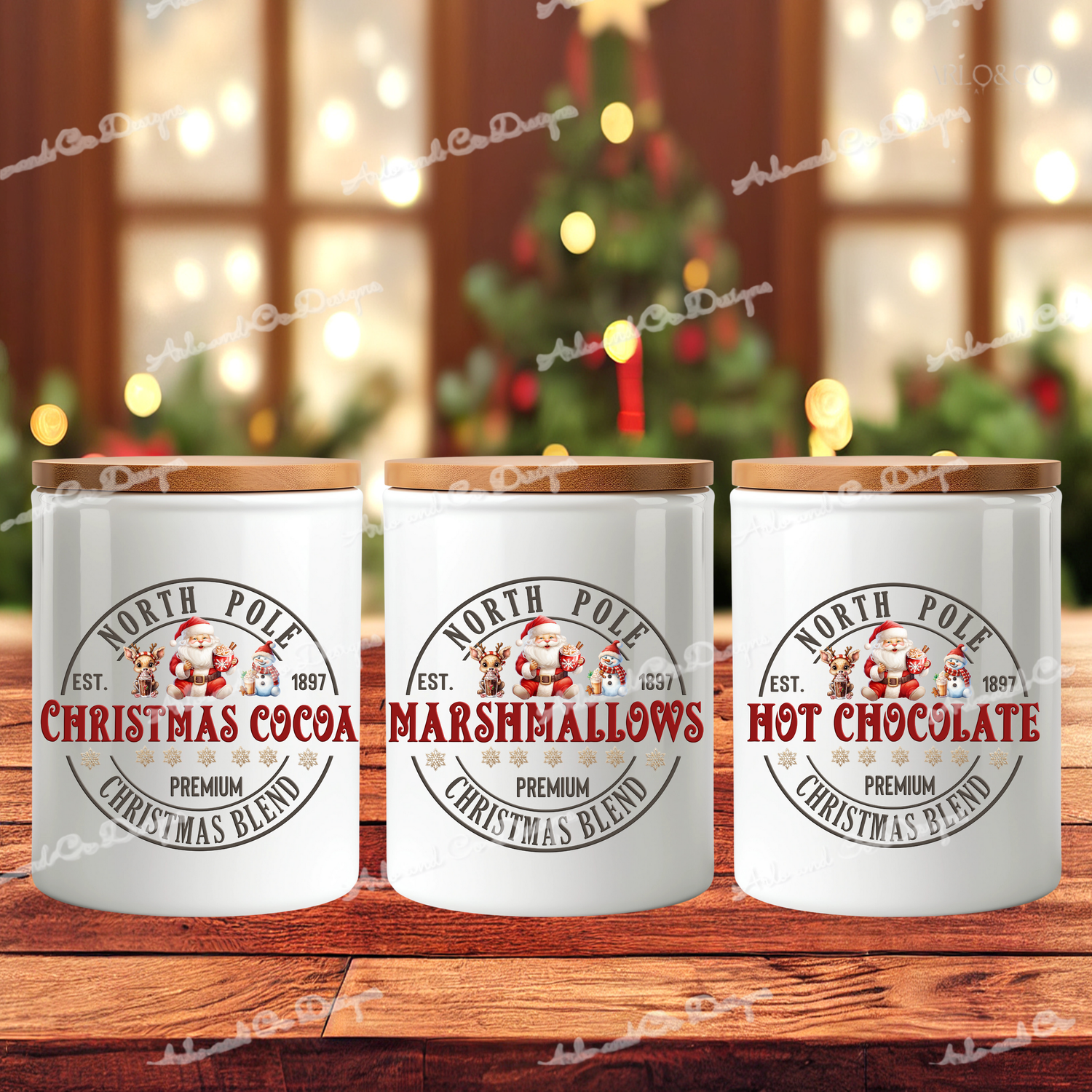 cute-santa-reindeer-and-snowman-christmas-labels-set-digital-download