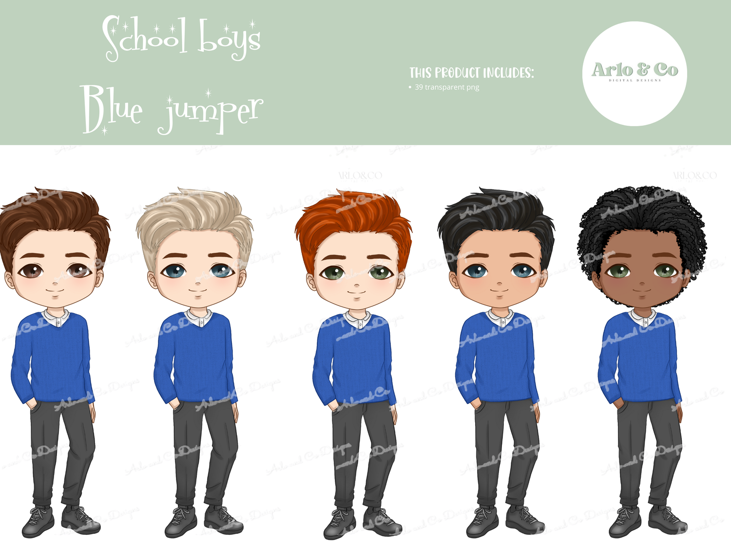 school-boys-blue-jumper-character-dolls-digital-download