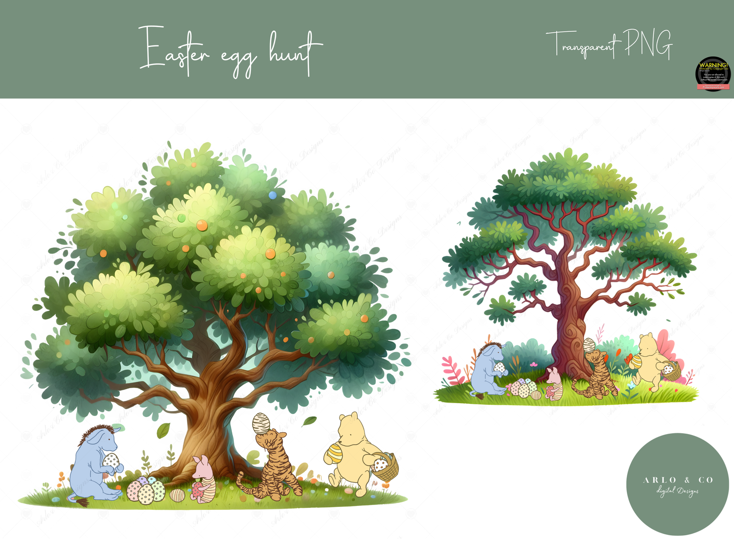 easter-egg-hunt--bear-and-friends-digital-download
