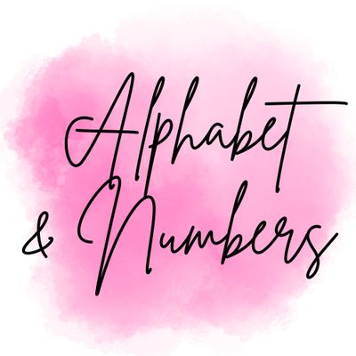 Alphabet &amp; Numbers
