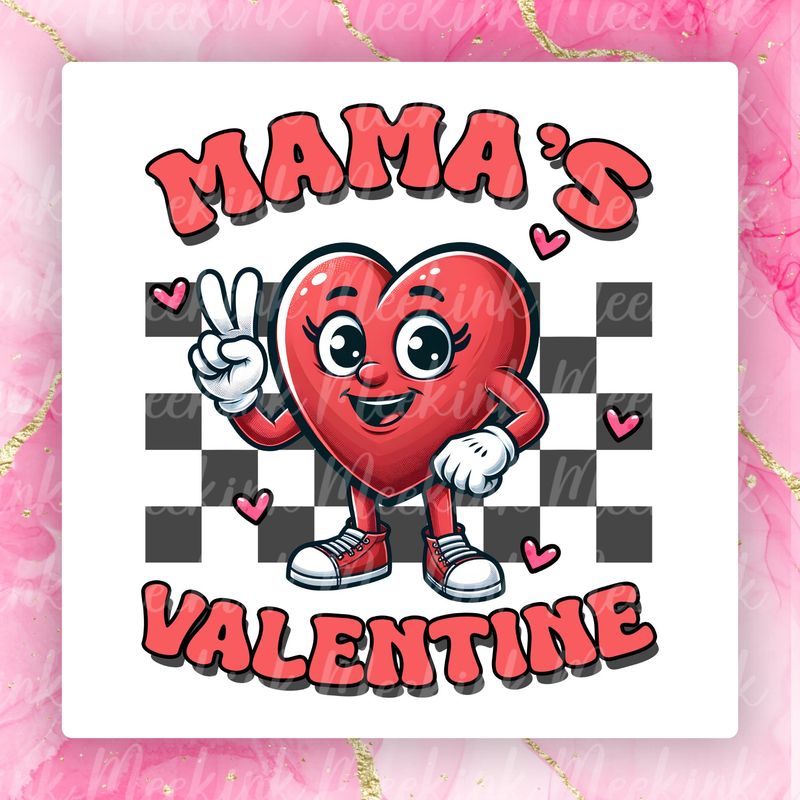 Mama&#39;s Valentines Decal