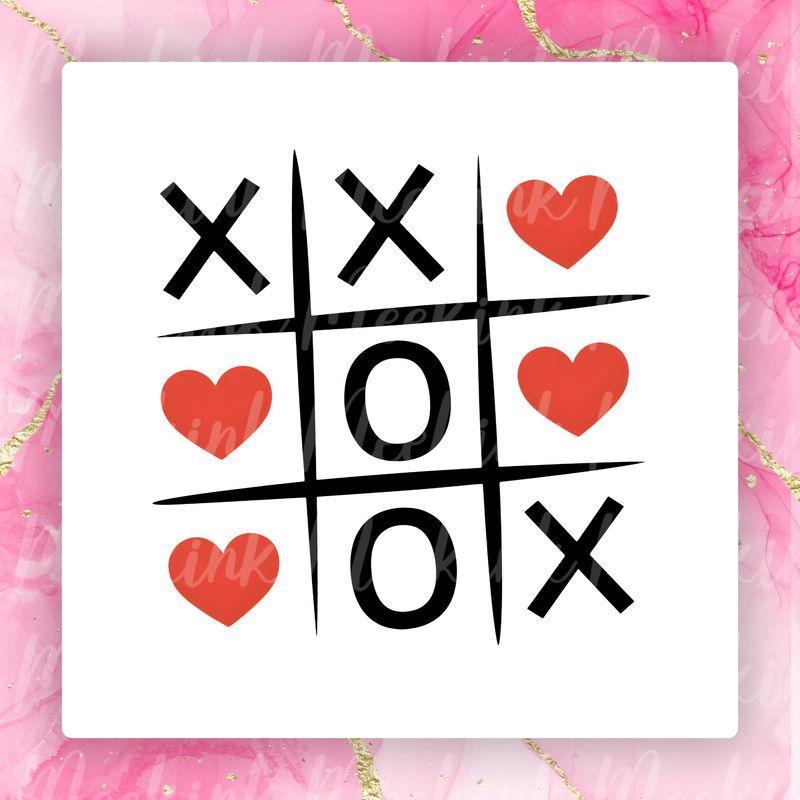 Hugs &amp; Kisses Valentines Decal