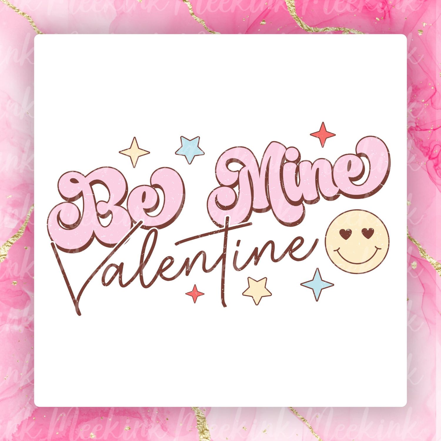 Be Mine Valentines Decal