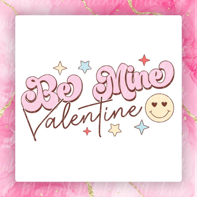 Be Mine Valentines Decal