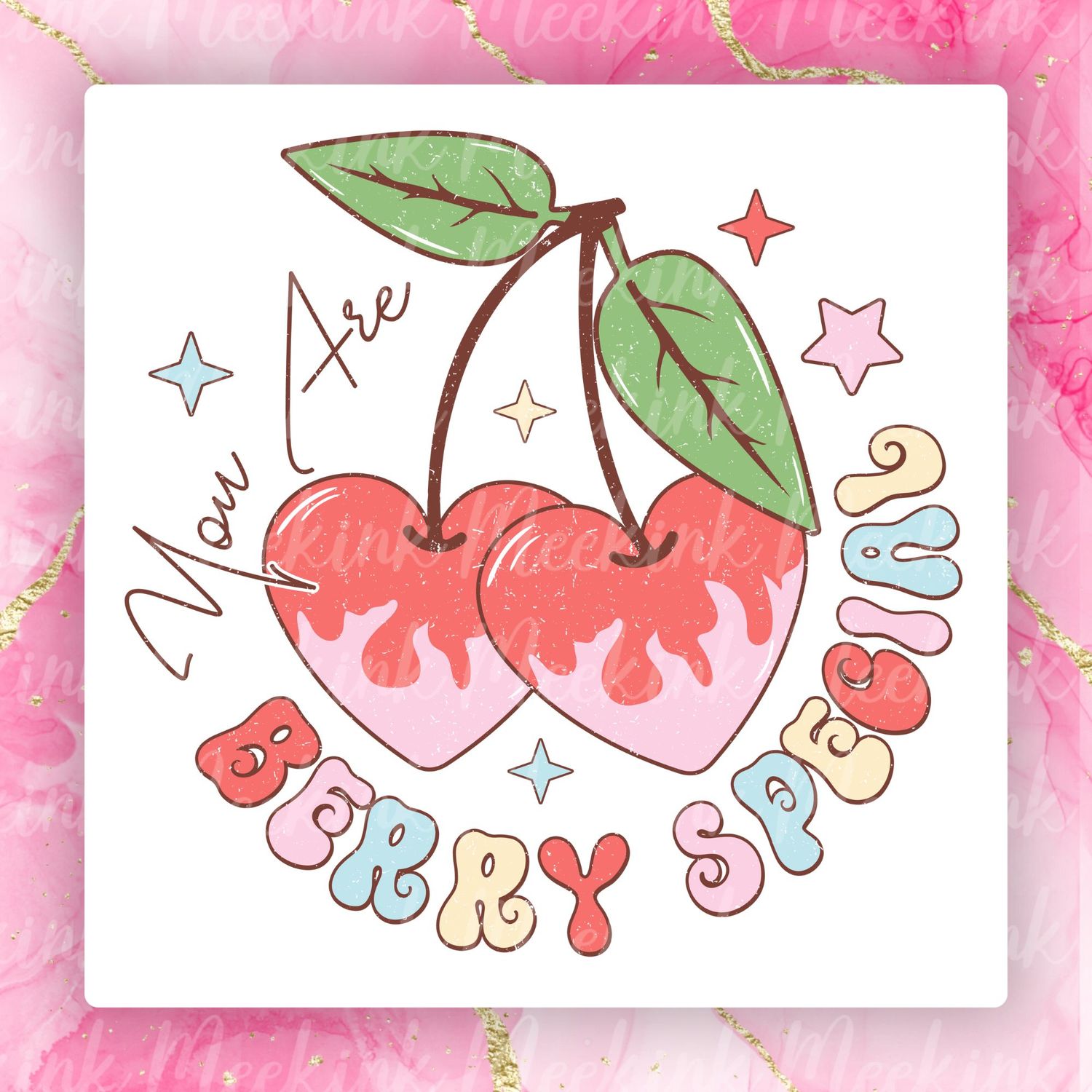 Berry Special Valentines Decal