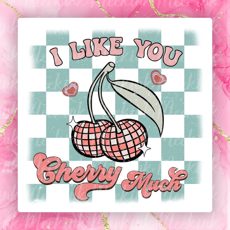 Cherry Much Valentines Decal