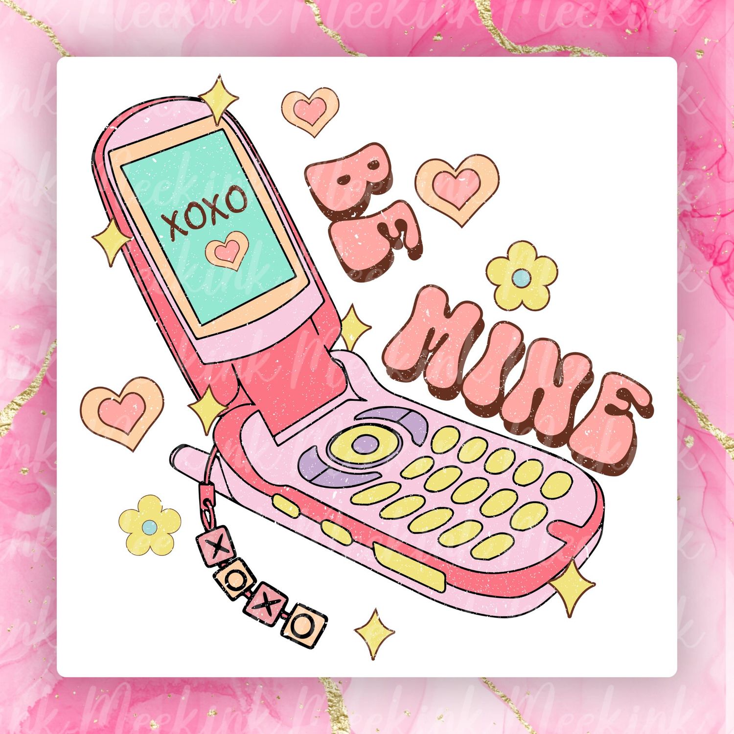 Be Mine Valentines Decal