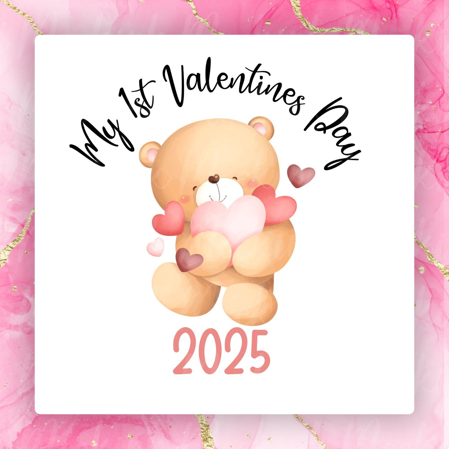 My 1st Valentines Day 2025 Valentines Decal