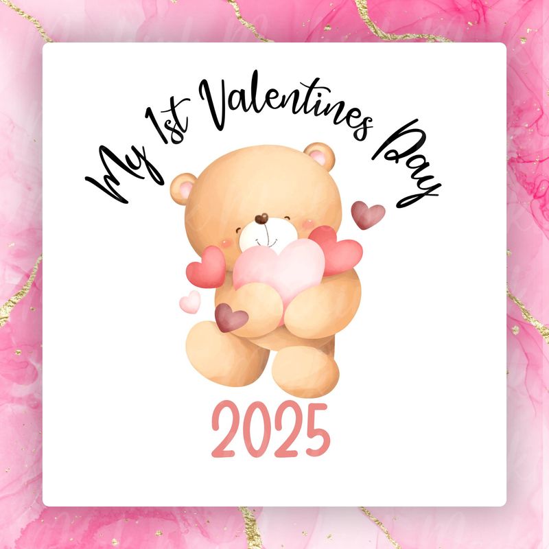 My 1st Valentines Day 2025 Valentines Decal