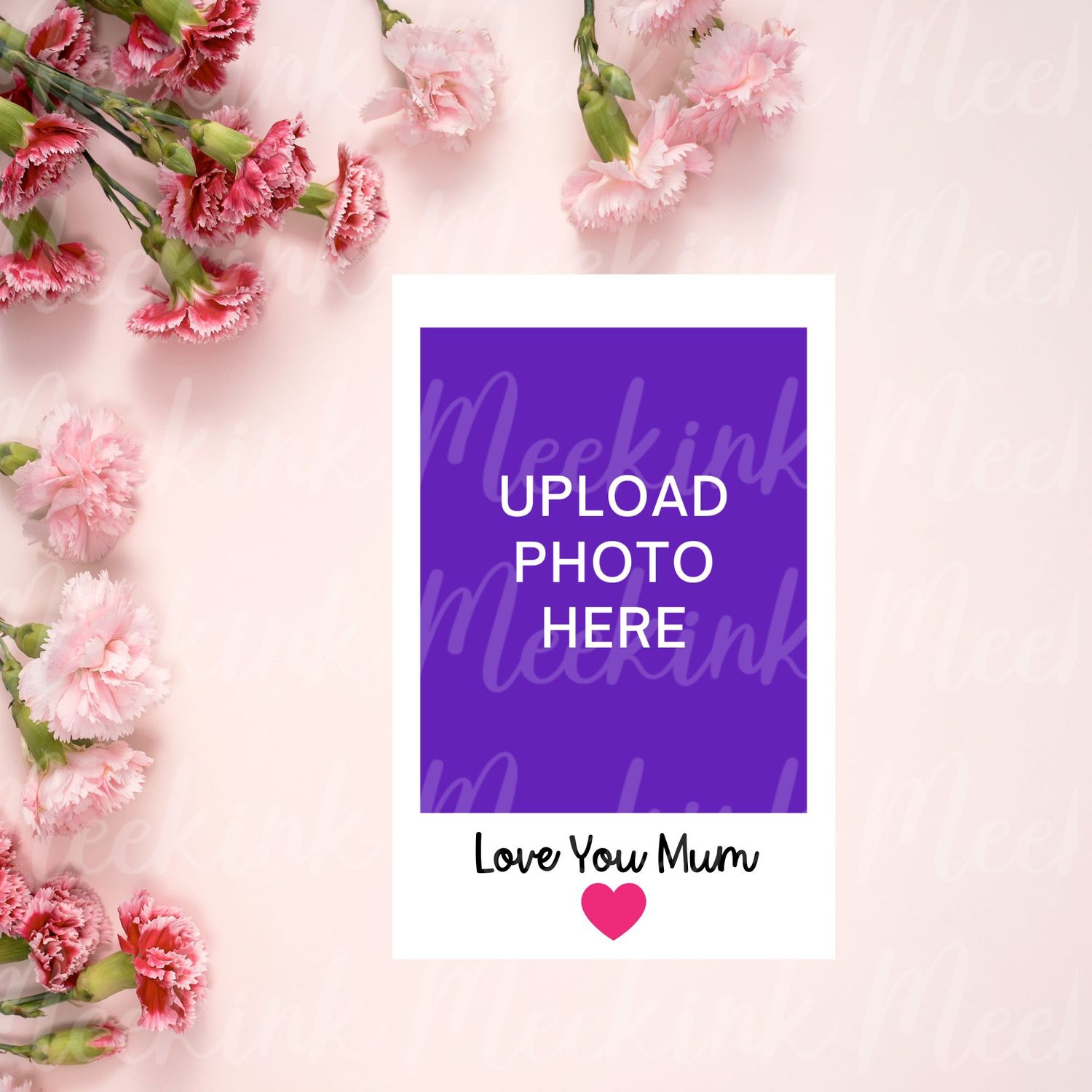 Polaroid Photo Upload Mother&#39;s Day UVDTF or DTF Decal