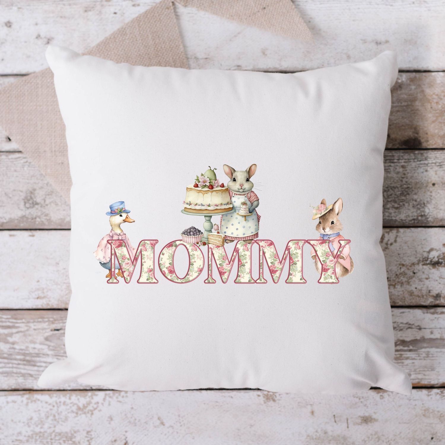 Spring Cuties MOMMY  UVDTF or DTF Decal