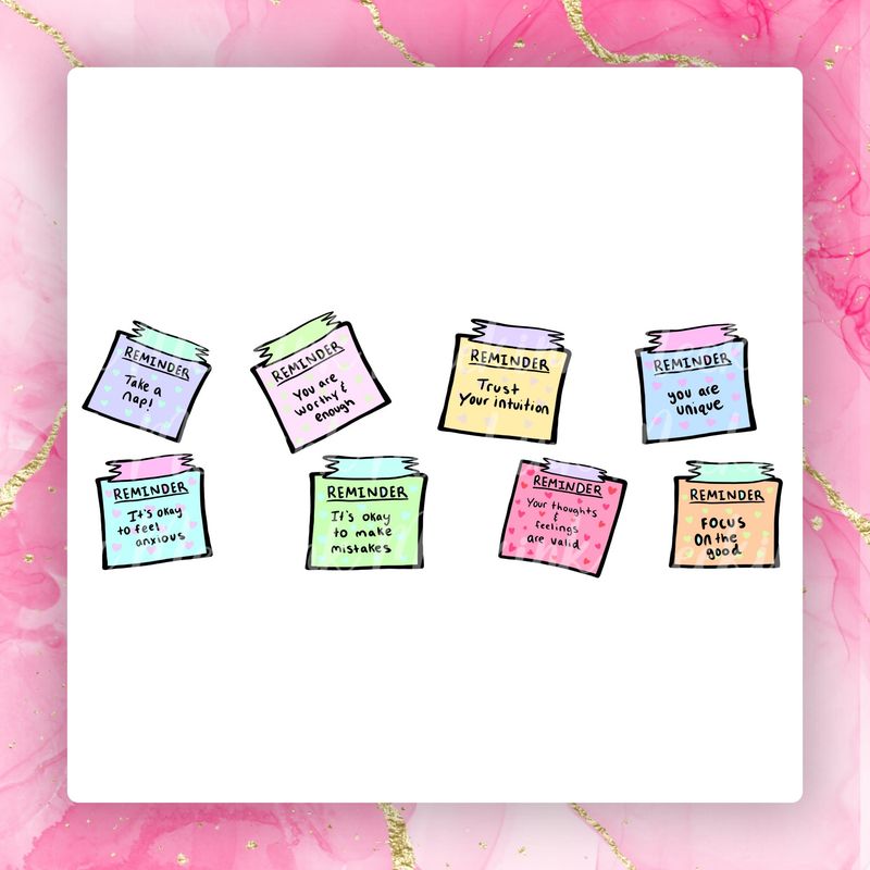 Positive Quotes 16oz UVDTF Wrap