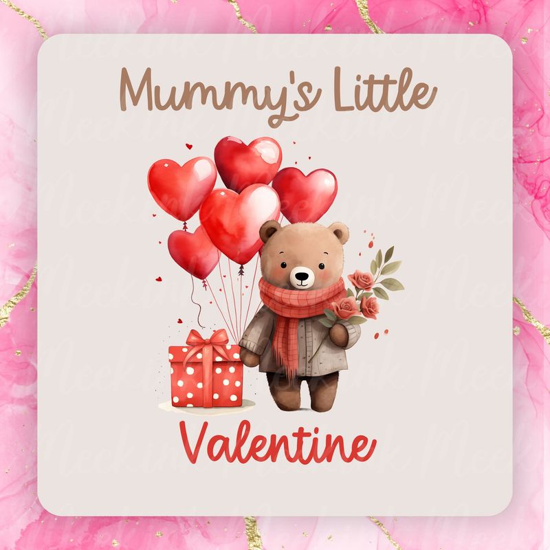 Mummy&#39;s Little Valentine Digital Design