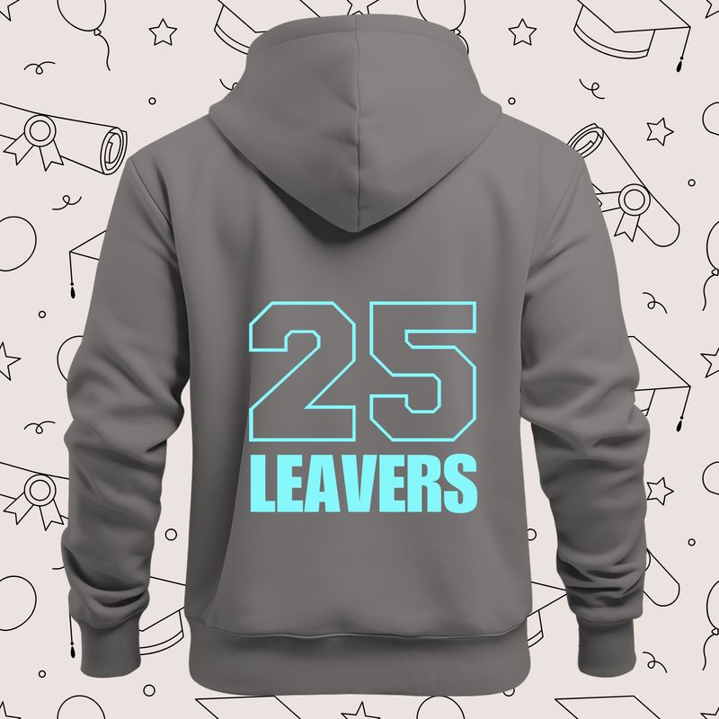 Leavers 25 Blue Design 2 DTF Decal