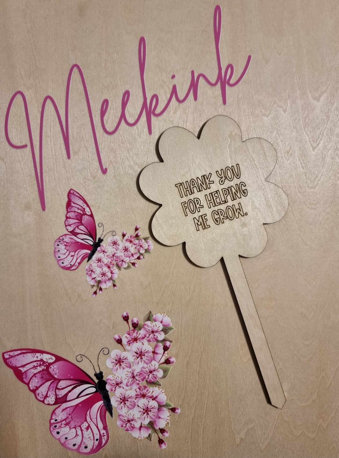 Plant Pot Tag Helping Grow Design 2