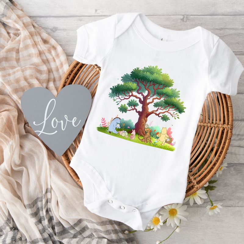 Easter Woodland UVDTF or DTF Decal