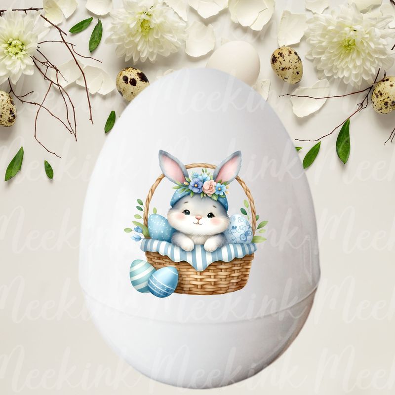 Easter Little Bunny UVDTF or DTF Decal