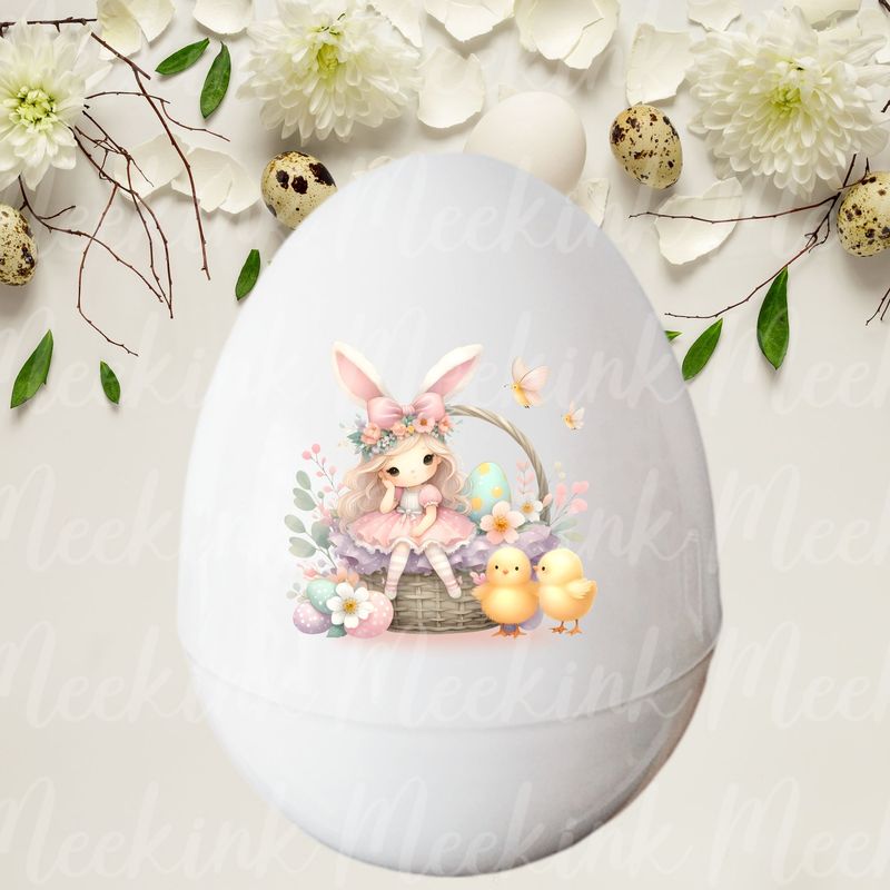 Easter Fairy Design 1 UVDTF or DTF Decal