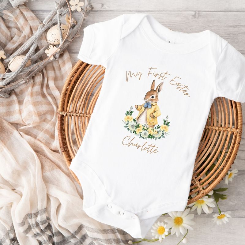 Parker Easter Bunny Personalised My First Easter DTF Print Design 2