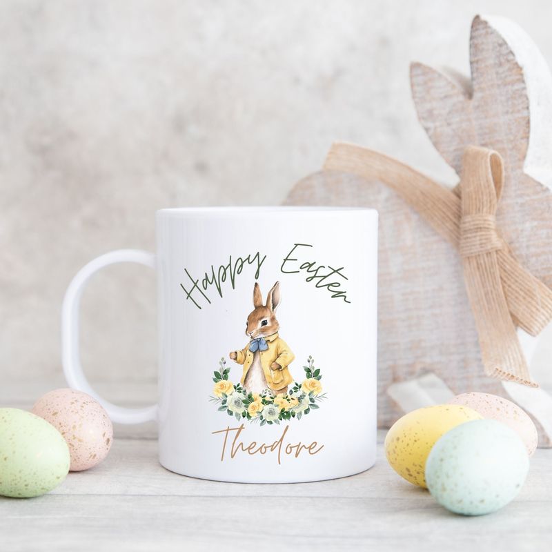 Parker Easter Bunny Personalised Happy Easter UVDTF Print