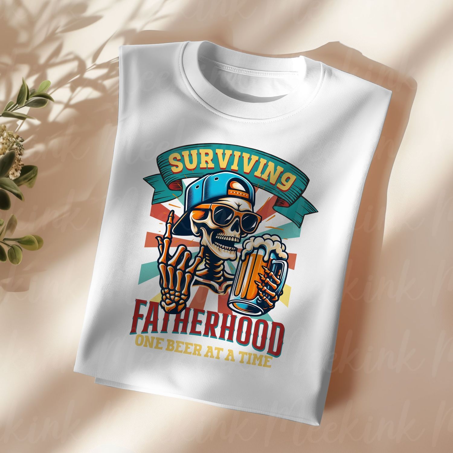Surviving Fatherhood UVDTF or DTF Decal