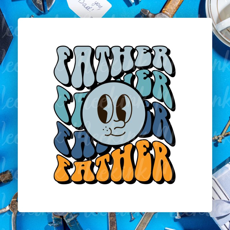 Father UVDTF or DTF Decal