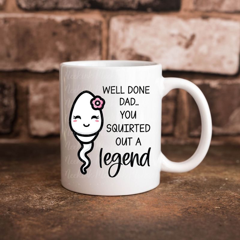 Squirted Out A Legend UVDTF or DTF Decal