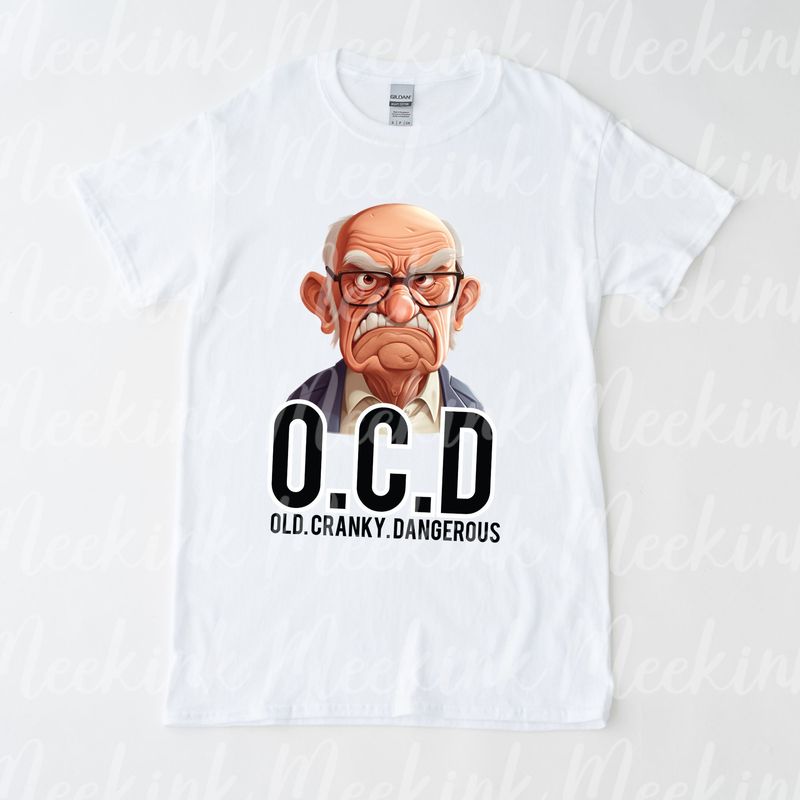 OCD UVDTF or DTF Decal