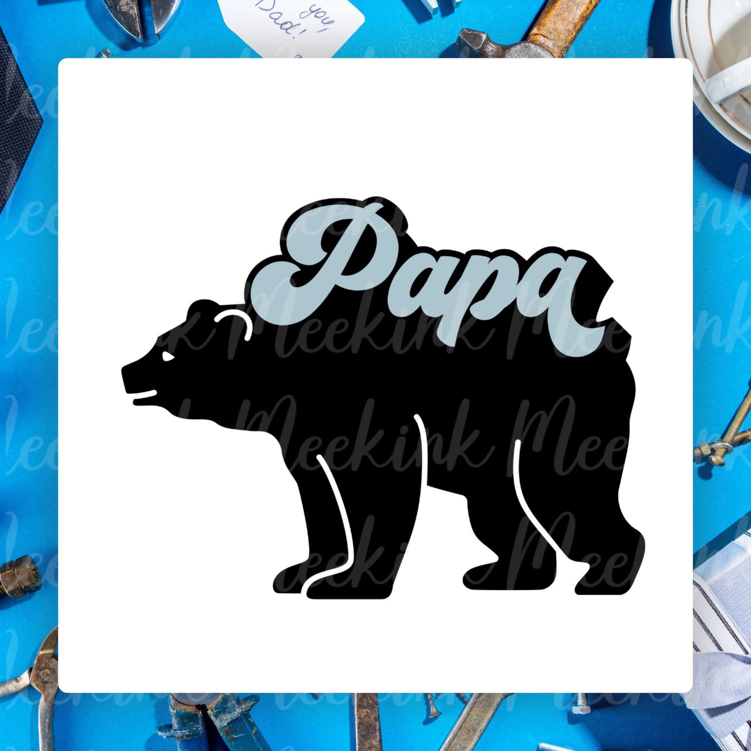 Papa UVDTF or DTF Decal