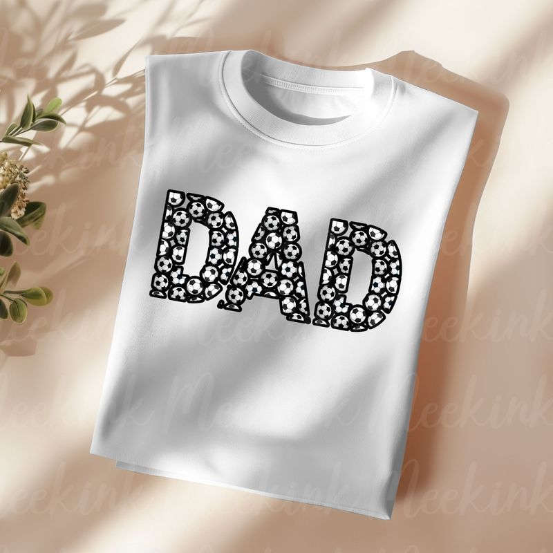 Dad Football UVDTF or DTF Decal