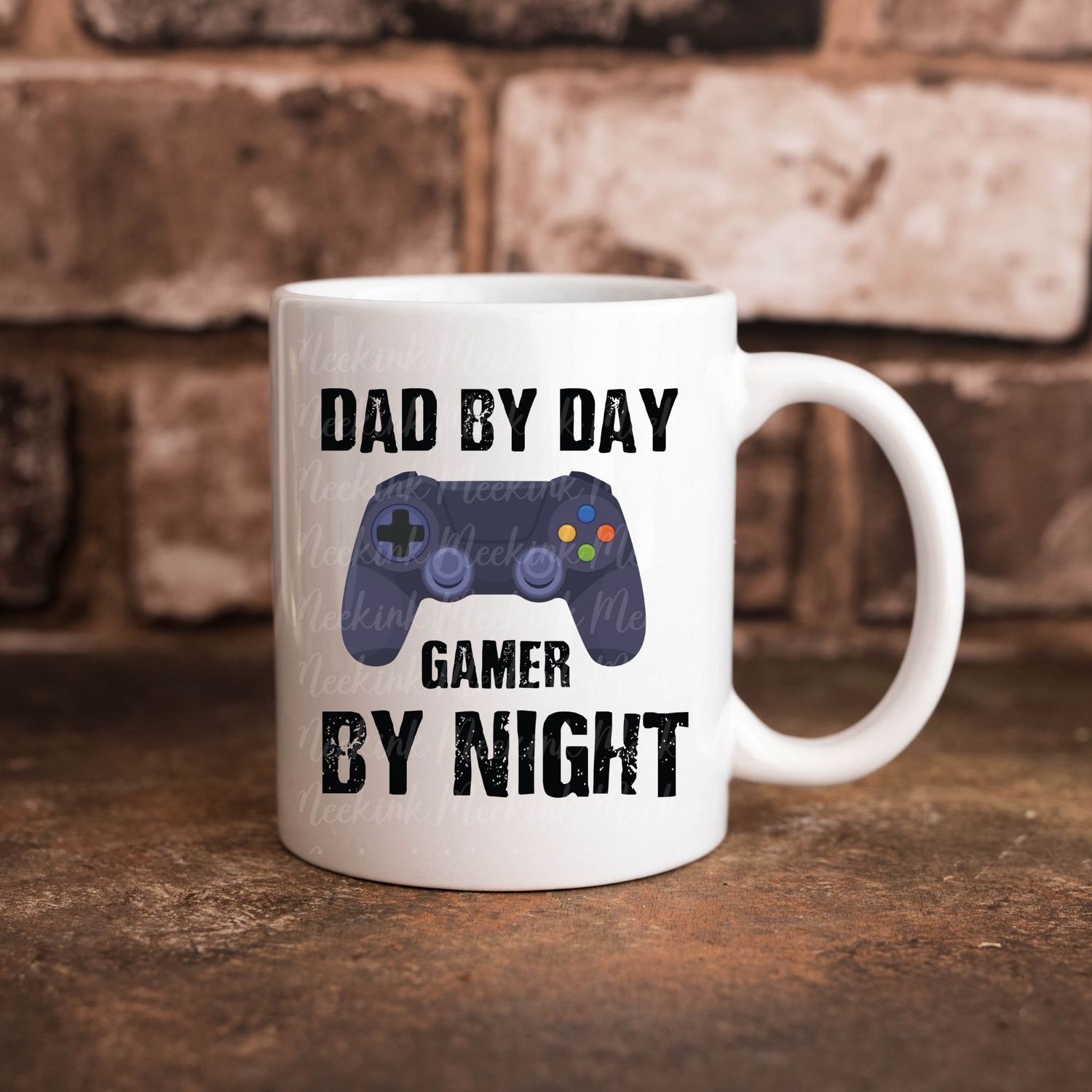Dad By Day Gamer UVDTF or DTF Decal