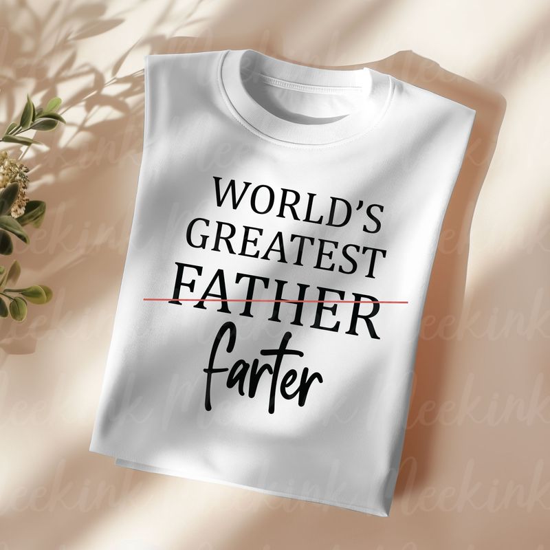World's Greatest Farter UVDTF or DTF Decal