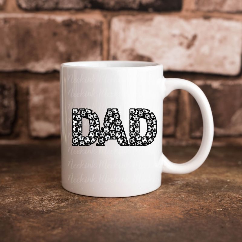 Dad Football UVDTF or DTF Decal