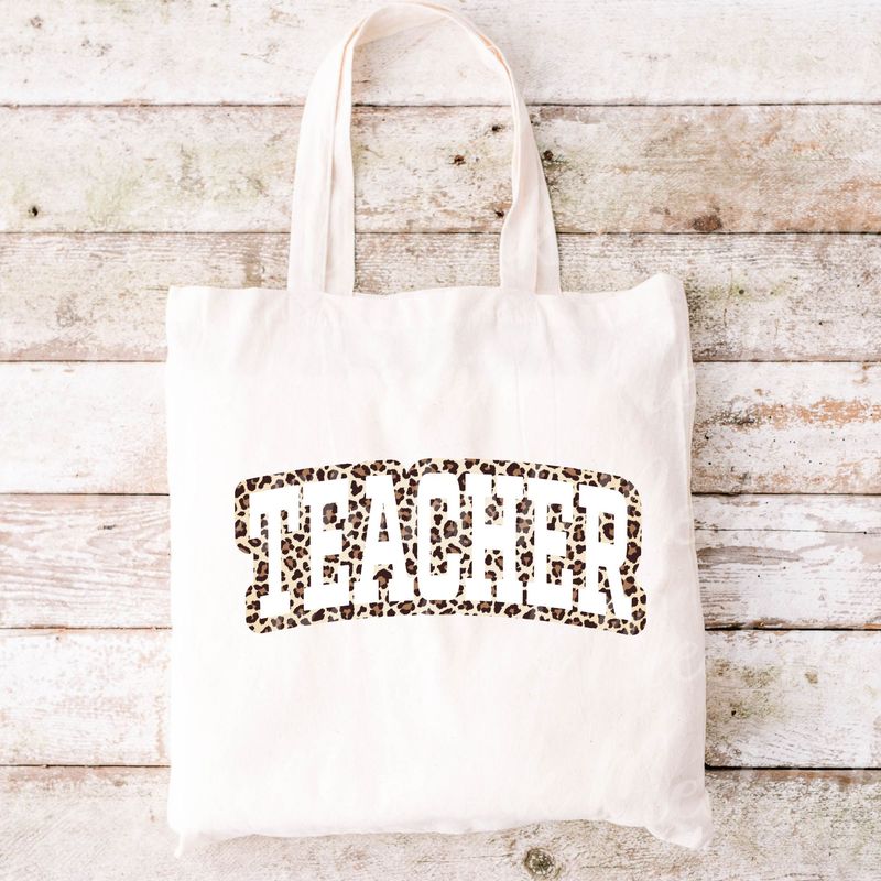 Teacher Natural Text UVDTF or DTF Decal