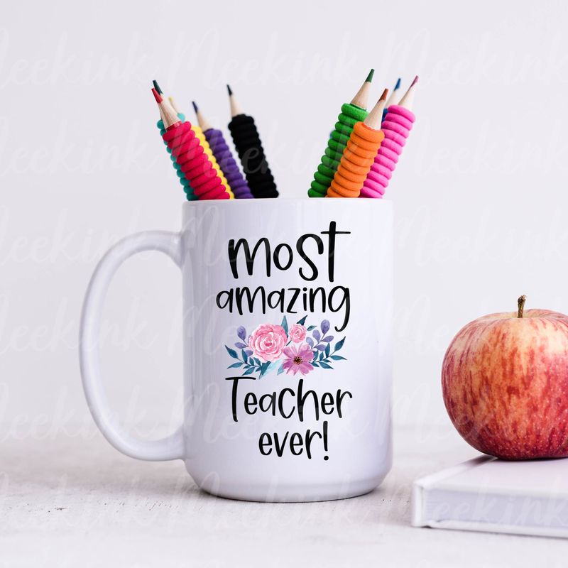 Most Amazing Teacher UVDTF or DTF Decal