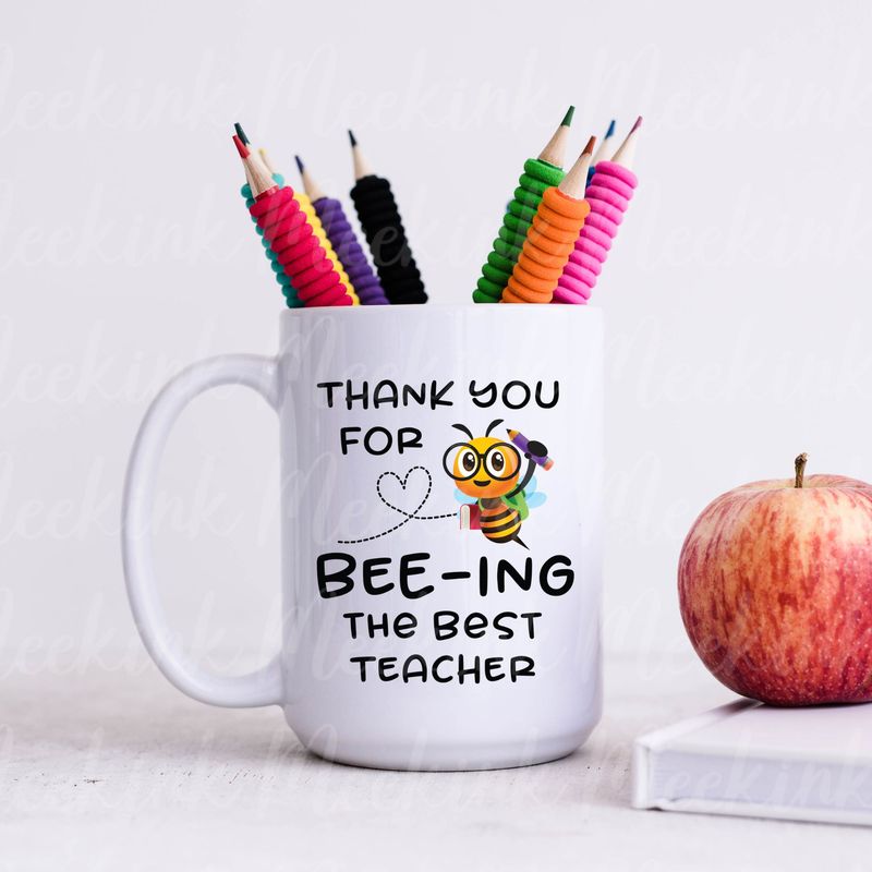 Teacher Thank You For BEE-ING UVDTF or DTF Decal