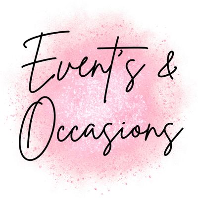 Event&#39;s &amp; Occasions